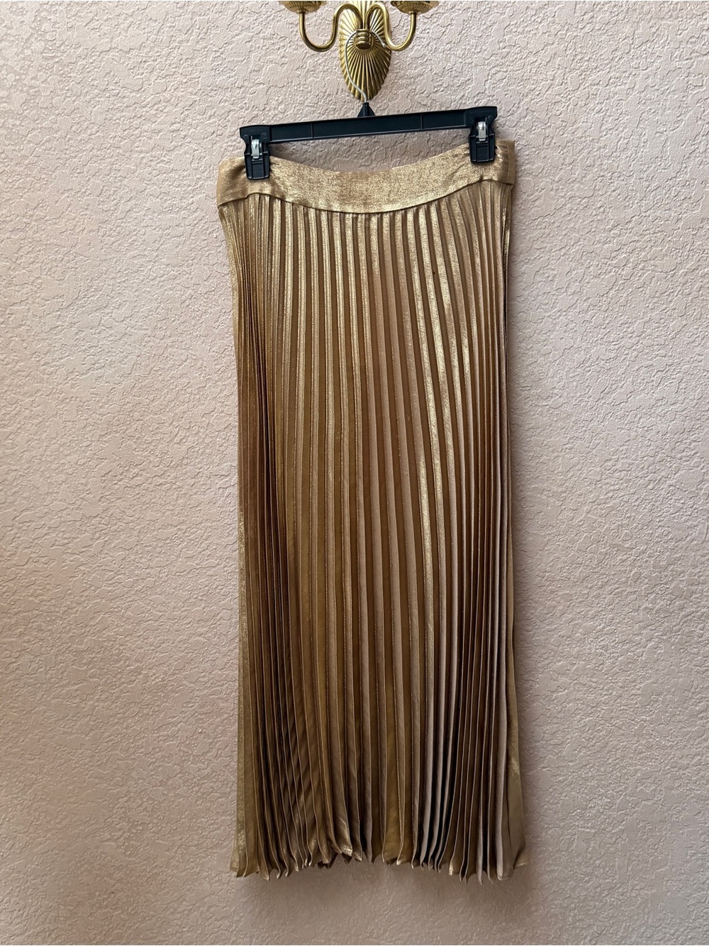 Sézane Dune Dress in Gold - Picture 6 of 8